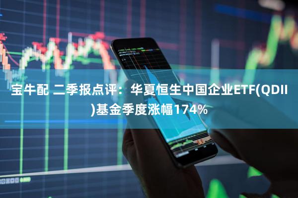 宝牛配 二季报点评：华夏恒生中国企业ETF(QDII)基金季度涨幅174%