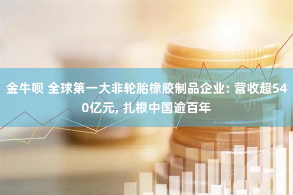 金牛呗 全球第一大非轮胎橡胶制品企业: 营收超540亿元, 扎根中国逾百年